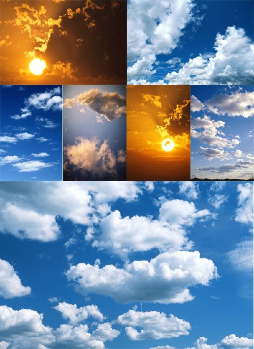 Небо, облака, закат (подборка фото)