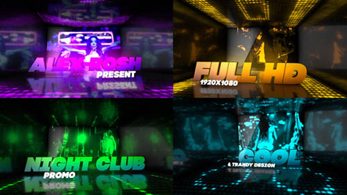 Night Club Promo - Project for After Effects (Videohive)