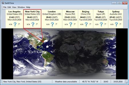 DeskSoft EarthTime 5.5.18
