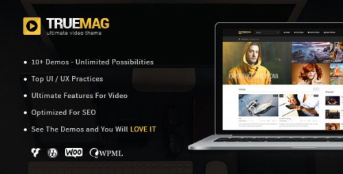 [GET] Nulled True Mag v4.2.8.5 - WordPress Theme for Video and Magazine graphic