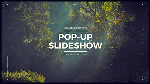 Pop-Up Slideshow - Project for After Effects (Videohive)