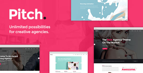 Nulled ThemeForest - Pitch v1.6 - A Theme for Freelancers and Agencies