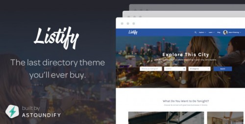 Download Nulled Listify v1.7.0 - Themeforest WordPress Directory Theme snapshot