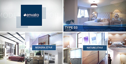 Modern Interior - Photo Gallery - Project for After Effects (Videohive)