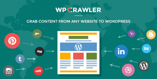 Nulled WP Crawler v1.1.3 - Grab Any Website Content To WordPress visual