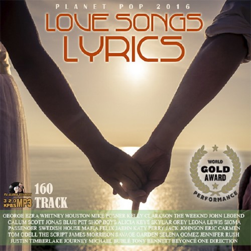 100 Planet Pop Love Songs Lyric (2016) Mp3