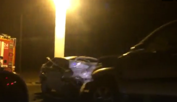 В лобовой аварии на крымской трассе погибли три человека [фото, видео]