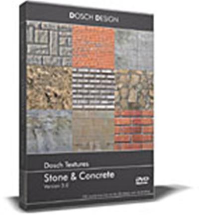 Dosch Design Textures Stone and Concrete V3 DVD-SoSISO