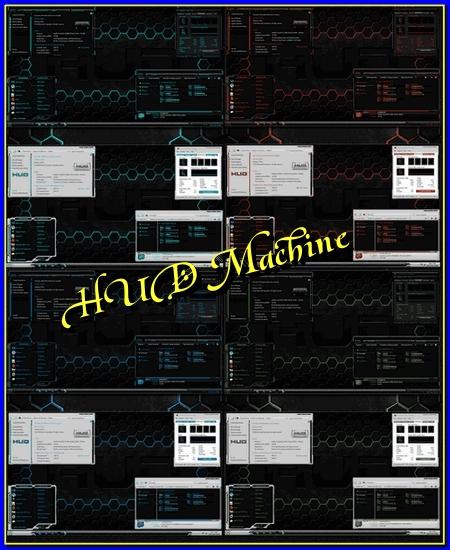HUD Machine - Тема для Windows 10