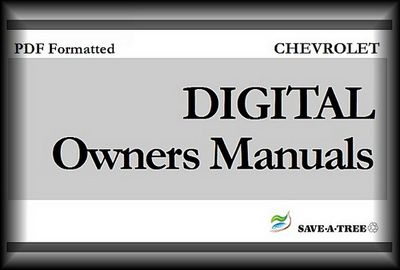 2008 chevy impala owners manual