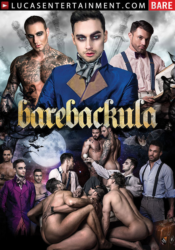 Barebackula /     (Michael Lucas, Lucas Entertainment) [2016 ., Oral / Anal, Bareback, Big Dicks, WEB-DL 720p]