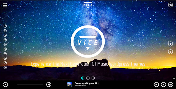 Nulled ThemeForest - Vice v1.5.9 - Music Band, Dj and Radio WordPress Theme