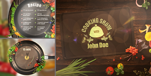 Cooking TV Show Pack - Project for After Effects (Videohive)