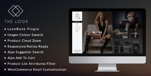 Download Nulled The Look v1.5.9 - Clean, Responsive WooCommerce Theme  