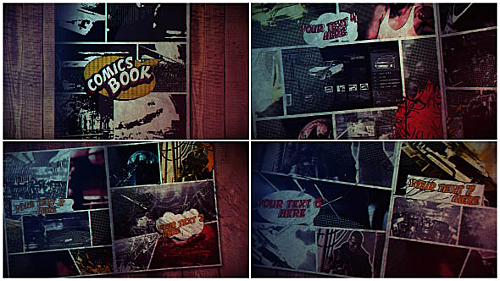 Comics Book 17113666 - Project for After Effects (Videohive)