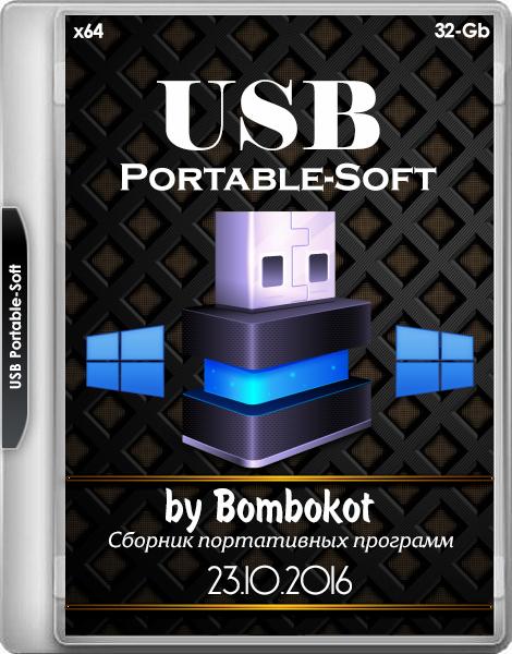 USB Portable-Soft 23.10.2016 by Bombokot (x64) (2016) Rus