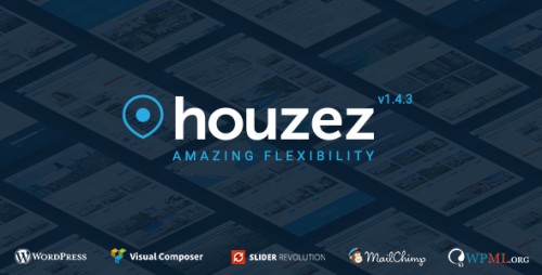 Nulled Houzez v1.4.3 - Real Estate WordPress Theme product logo