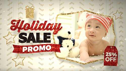 Holiday Sale Promo - Project for After Effects (Videohive)