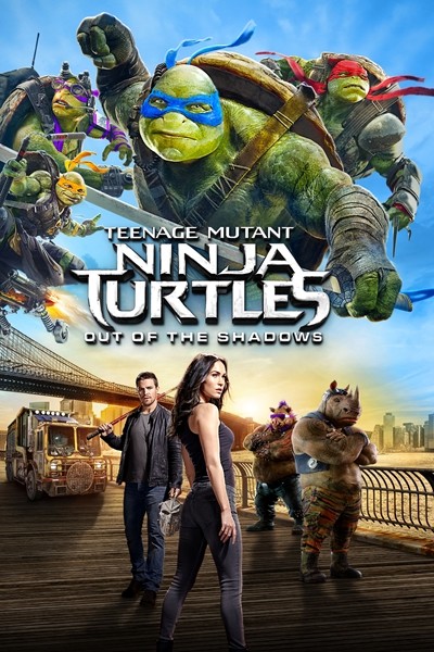 Черепашки-ниндзя 2 / Teenage Mutant Ninja Turtles: Out of the Shadows (2016) (BDRip 720p) 60 fps