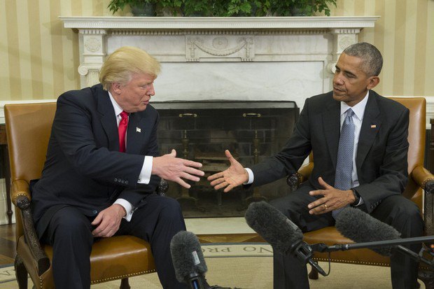 Обама встретился с Трампом в Белом доме(обновлено)