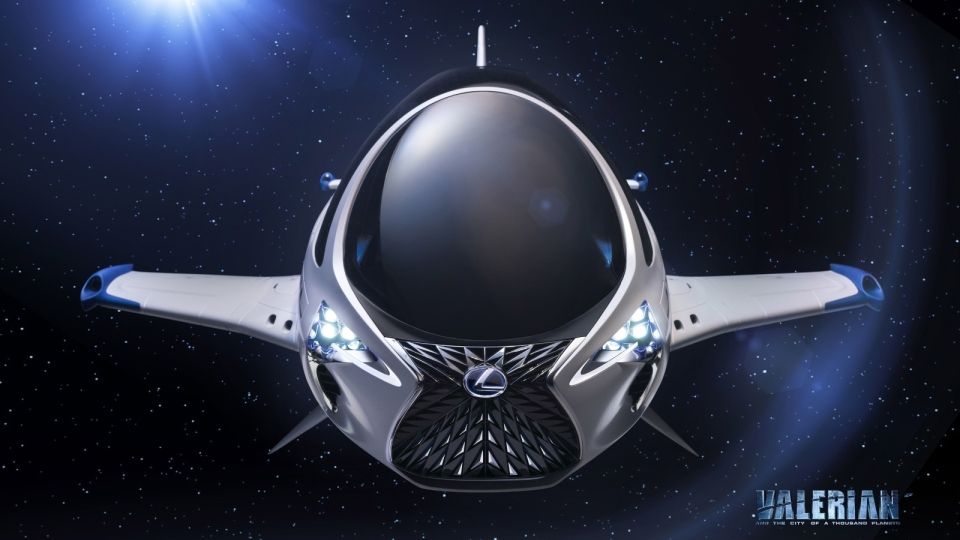 В Lexus разработали космический корабль для нового фильма Люка Бессона (видео)