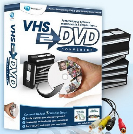 Avanquest VHS to DVD Converter 7.85