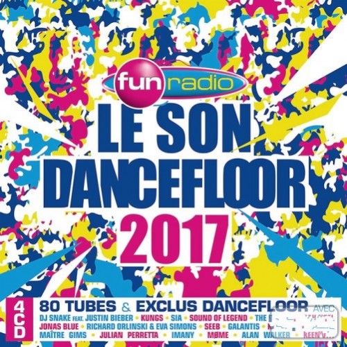 Fun Radio - Le Son Dancefloor 2017 (4CD) (2016)
