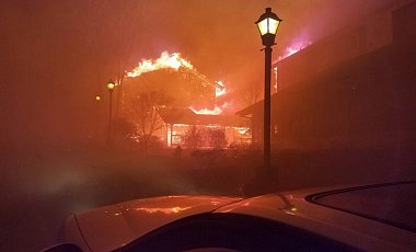 Лесные пожары в Теннесси: три человека погибли