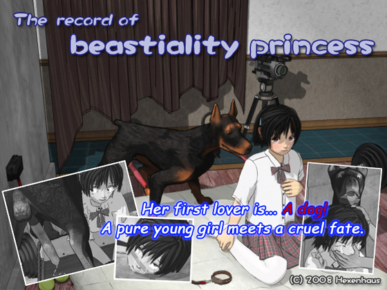 The record of beastiality princess (Hexenhaus) [cen] [2008, 3DCG, ADV, Animation, Flash, X-Ray, Uniform, Restraint, Rape, Virgin] [rus]