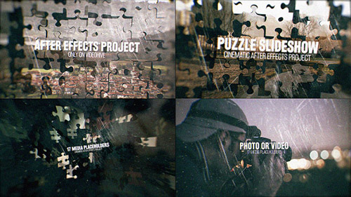 Puzzle Slideshow 13617615 - Project for After Effects (Videohive)