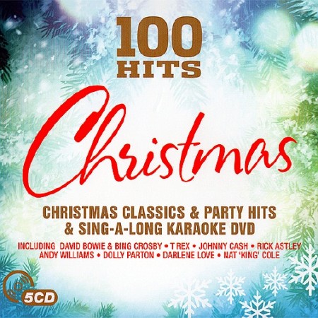 100 Hits Christmas 5CD Fantastic Karaoke DVD (2016)
