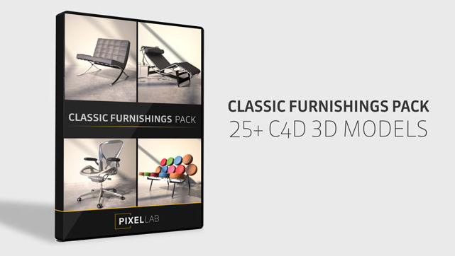 The Pixel Lab classic furnishings pack