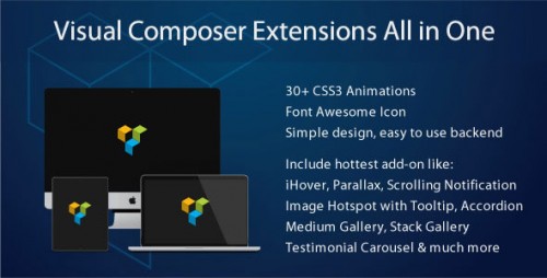 Nulled Visual Composer Extensions All In One v3.4.8.9 - WordPress product cover