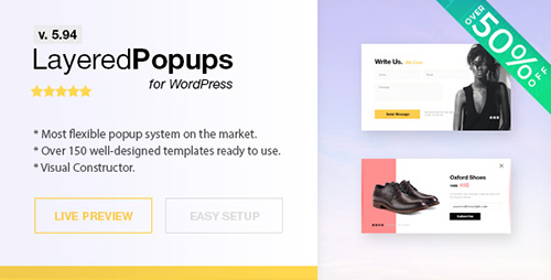 Nulled CodeCanyon - Layered Popups for WordPress v5.94
