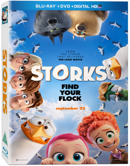 Аисты / Storks [2016, мультфильм, фэнтези, комедия, BDRip 1080p]