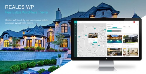 Download Nulled Reales WP v1.0.8 - Real Estate WordPress Theme cover