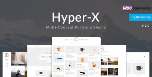 Nulled HyperX v3.9.2 - Portfolio for Freelancers & Agencies - WordPress photo