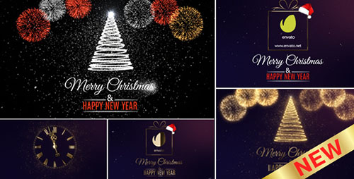 Merry Christmas Countdown - Project for After Effects (Videohive)