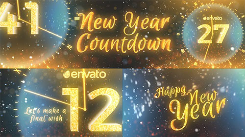 New Year Countdown 2017 19160784 - Project for After Effects (Videohive)