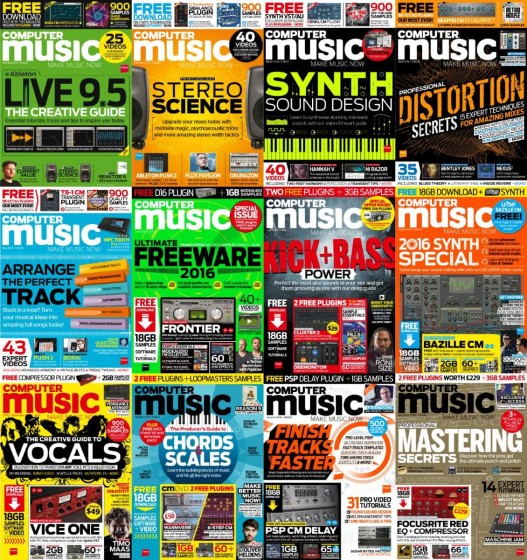 Computer Music - 2016 Full Year Issues Collection