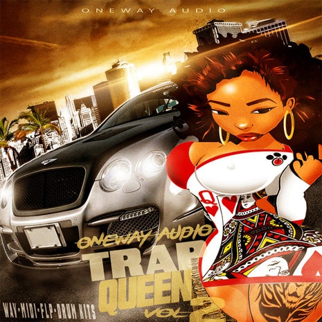 Oneway Audio Trap Queen Vol 2 WAV MiDi FL STUDiO
